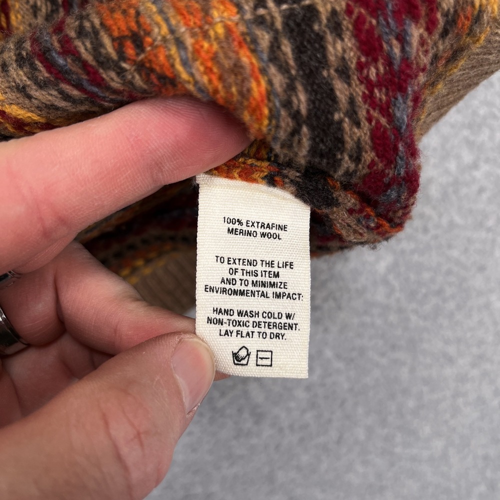Alex Mill Francis Cardigan Womens XS Fair Isle Extrafine Merino Wool Sweater - Picture 12 of 12